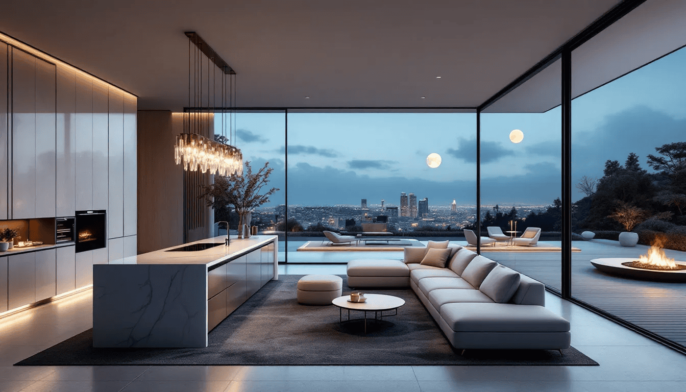 Luxurious amenities in a modern home, showcasing comfort and style.