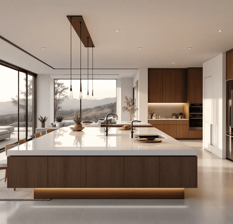 A visual representation of the custom home building process.